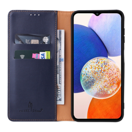 Luxe BookCover Hoes Etui voor Samsung Galaxy A15 - 5G    Blauw