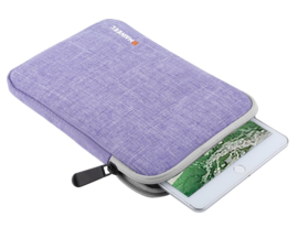 Bescherm-Opberg Hoes Etui Pouch Sleeve voor iPad Mini   Paars