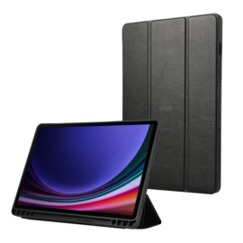 Cover Map Hoes voor Samsung Galaxy Tab S9  FE - S10 FE -  10.9     -  Zwart