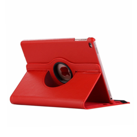 360º Standaard Bescherm Hoes Map voor iPad Mini 4 - Mini 5  -  Rood