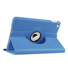360º Standaard Bescherm Hoes Map voor iPad Mini 4 - Mini 5  Lichtblauw