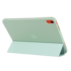 TPU Bescherm-Cover Hoes Map voor iPad 10th 10.9 - 2022  -  Mint Groen
