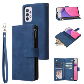 BookCover Wallet Etui voor Samsung Galaxy A33 5G  Blauw