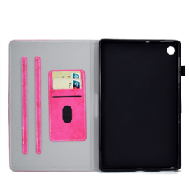 Bescherm-Etui Hoes Map voor Samsung Galaxy Tab A9 Plus - 11 -   Roze
