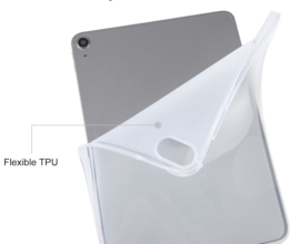 iPad 10   - TPU Flex Bescherm- Hoes Cover Skin -  Transparant  A2696