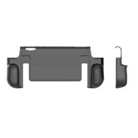 Grip TPU Bescherm-Skin Hoes Cover voor Nintendo Switch 2 - Zwart