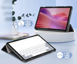 Bescherm-Cover Hoes Map voor  Lenovo Tab A 10.1 - 2025 - Zwart