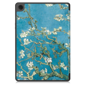 Cover Map Hoes voor Samsung Galaxy Tab A9  PLUS - 11    -  Amandelbloesem
