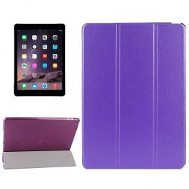 Bescherm-Cover Hoes Etui met Smart Cover voor iPad Air 2  Paars