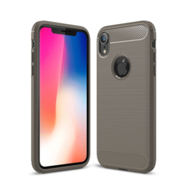 Flex Armor-Cover Bescherm-Hoes Skin voor iPhone XR   Grijs