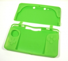 Silicone Bescherm-Hoes Skin voor Nintendo 3DS  Groen