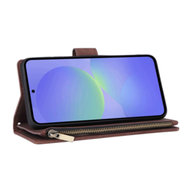 Boek-Cover Portemonnee Etui Hoes voor Samsung Galaxy A37 - A36  -  A56   -  Bruin
