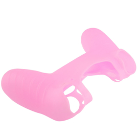 Silicone Hoes / Skin voor Playstation 4 PS4 Controller    Roze