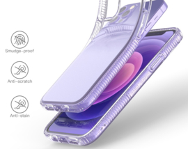Flex-Cover TPU Bescherm-Hoes Skin voor iPhone 13 - iPhone 14   Transparant