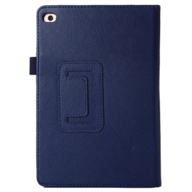 PU Bescherm-Opberg Hoes Etui voor iPad Mini 4 - Mini 5 -  Blauw