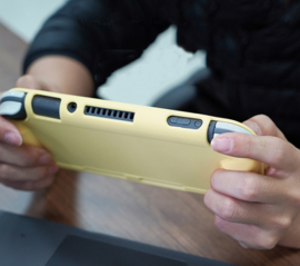 TPU Silicone Bescherm Hoes Grip voor Nintendo Switch Lite - Grijs