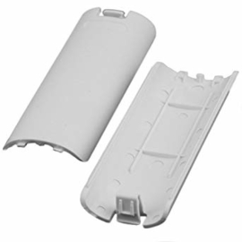 Batterij klepje voor Nintendo Wii Afstandsbediening  -  Wii-Mote - Wii Mote+    Wit