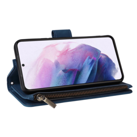 BookCover Wallet Etui voor Samsung Galaxy S22 PLUS  -  5G    Blauw