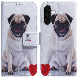 BoekCover Hoes Etui voor Samsung Galaxy A36  -  A56   -  Mopshond