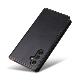 Luxe BookCover Hoes Etui voor Samsung Galaxy A34    Zwart