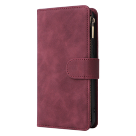 BookCover Wallet Etui voor Samsung Galaxy A54   5G   Bordeaux Rood