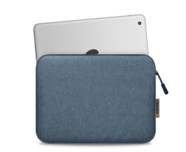 Bescherm-Opberg Hoes Pouch Sleeve voor iPad Air - iPad 10.2    Blauw