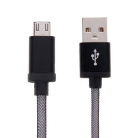 Luxe 20cm Micro USB 2.0 Oplader en Data Kabel