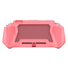 Full Body / Grip Bescherm-Skin Hoes Cover voor Nintendo Switch Lite -  Roze