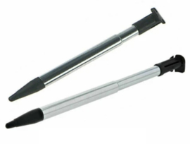 2x Inschuifbare Aluminium Stylus Pen voor New Nintendo 2DS XL