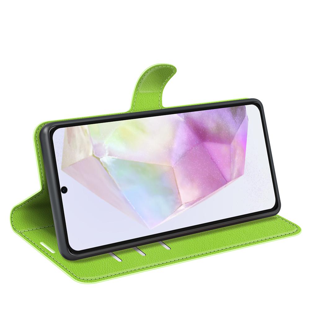 Boek-Cover Hoes Etui voor Samsung Galaxy A36 - A56  -  Groen