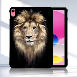 TPU Flex Bescherm- Hoes Cover Skin voor iPad 10   -  Leeuw