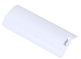 Batterij klepje voor Nintendo Wii Afstandsbediening  -  Wii-Mote - Wii Mote+    Wit