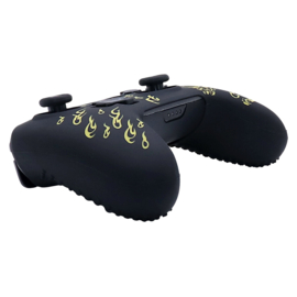 Silicone Hoes / Skin voor Nintendo Switch Pro Controller -  Blauw Dragon