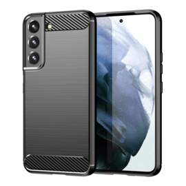 Samsung Galaxy S23 Plus -  TPU Bescherm-Hoes Skin - Zwart