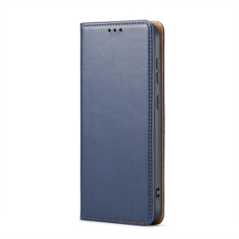 Luxe BoekCover Etui Hoes  voor Samsung Galaxy S26   -  Blauw