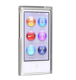 TPU Flex Bescherm-Cover Case Hoes Skin Hoesje voor iPod Nano 7 7G Clear