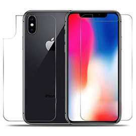 Front & Back Screenprotector Bescherm-Folie voor iPhone XR