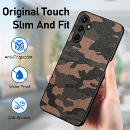 Bescherm-Hoes Cover Skin voor Samsung Galaxy A54  -  Camouflage