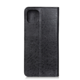 Luxe BookCover Hoes Etui voor iPhone 12 - iPhone 12 Pro     Zwart