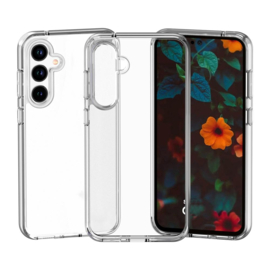 Transparant Hard-Cover Bescherm-Hoes + Screenprotector voor Samsung Galaxy A36 - A56