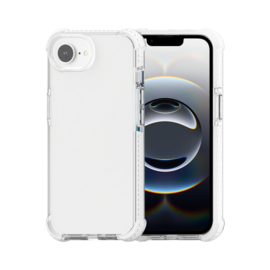 Luxe TPU Bescherm-Hoes Cover Skin voor iPhone 16e   -   Transparant