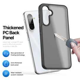 TPU Bescherm-Hoes Skin voor Samsung Galaxy A57 - Zwart