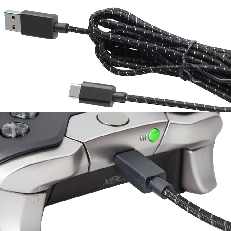 Ewell tæppe Investere Luxe USB C - Controller Oplader Kabel voor XBOX Serie X - 275 cm. | XBOX  Serie X | The Powerstore