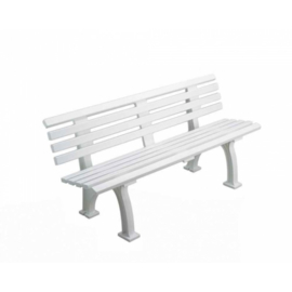 Court Royal Tennis Bench Freiburg White