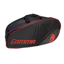 Gamma Racket Bag Carbon 15-Tour Bag black/red