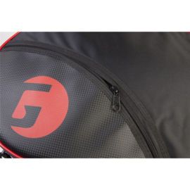 Gamma Racket Bag Carbon 15-Tour Bag black/red