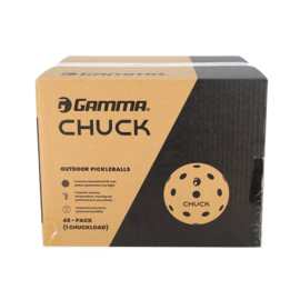 Gamma Pickleball Chuck Outdoor Balls (48-Pack)