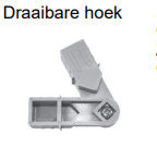 8519	Draaibare hoek