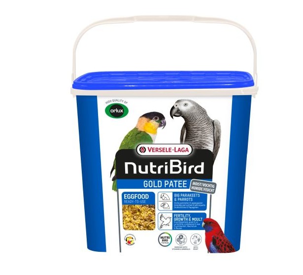 6220 Orlux -	Gold patee grote parkieten en papegaaien 5 kg