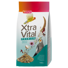 1000128 Beaphar - Xtra vital grote parkiet 1kg